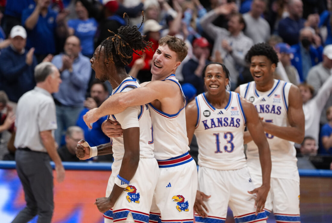 Photo Gallery: Kansas wins overtime thriller against TCU, 104-100